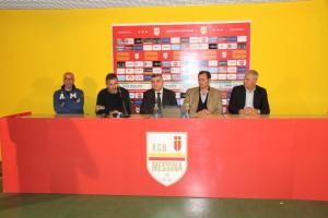 I protagonisti della conferenza stampa