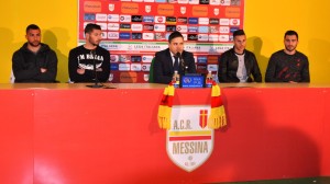 Il ds Argurio in conferenza stampa
