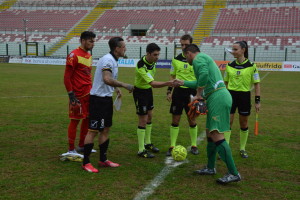 I capitani di Messina e Paganese