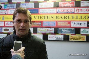 L'allenatore Raffaele (Igea) intervistato a fine match