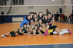 Il team della Saracena Volley