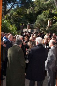 Un momento dell'inaugurazione
