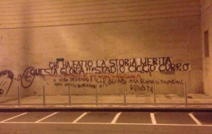 striscione pro Ciccio Currò
