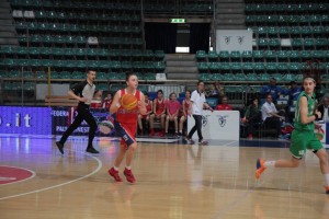 Una fase della finale Sicilia-Lombardia