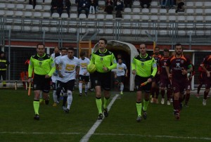 Ingresso in campo di Lupa e Messina