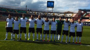 La formazione del Messina (foto Furrer)