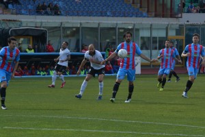 Una fase di Catania-Messina