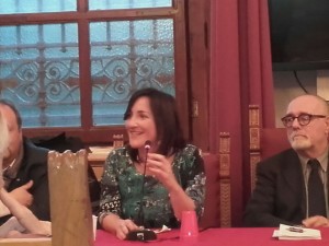 Antonella Cava alla presentazione di "Social Gossip"