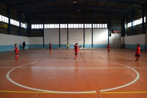 Inizio di una delle partite del Memorial