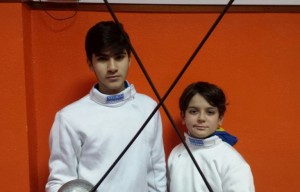 I giovani Gabriele La Corte e Tommaso Zucchi 