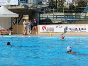 Il riscaldamento pre-partita dell'Ossidiana Marbi