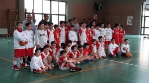 I giovani del Minibasket Milazzo