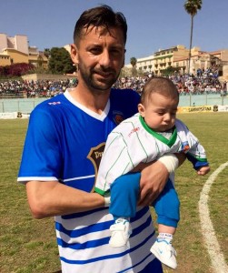 Agatino Cjiavaro in rete col Siracusa