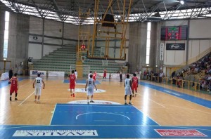 Una fase del derby Patti-Costa d'Orlando