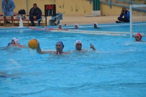 Una fase di gioco della stracittadina