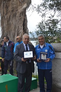 I presidenti  Margareci (Aics Messina) e Failla (Fidippide)