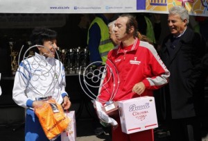 I vincitori Tatiana Betta e Natale Grosso