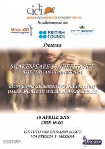 La locandina dell'evento