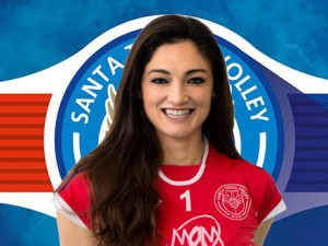 Gabriella Vico, schiacciatrice del MAM Volley Santa Teresa