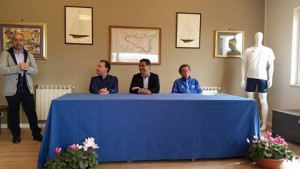 Un momento della conferenza stampa