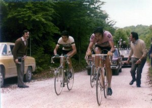 Eddy Merckx e Felice Gimondi
