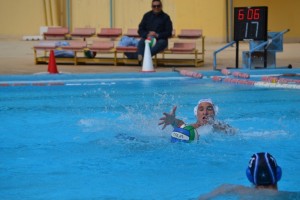Il giovane Anastasi recupera un pallone