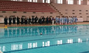 Inizio partita NUOTO 2000 NAPOLI-OSSIDIANA MARBI
