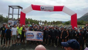 Partenza 2°Aeolian Triathlon