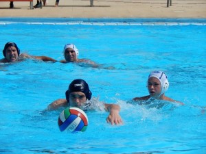 Fase di gioco della gara 1 alla "Cappuccini"