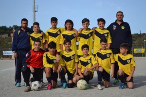 La squadra "Esordienti" della Folgore Milazzo