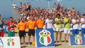 Gemellaro con le squadre in campo