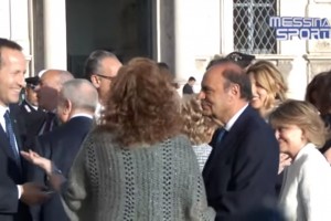 Stefania Sandrelli e Bruno Vespa
