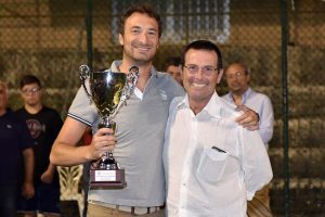 Il responsabile del torneo, avv. Irrera e il Presidente dell'Ordine Avv. Vincenzo Ciraolo