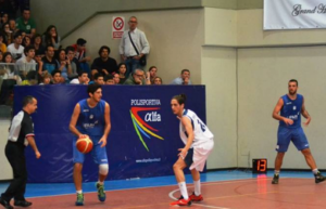 Calò in azione con la maglia del Balestrate