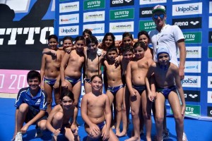 La squadra Under 11 dell'Ossidiana Marbi