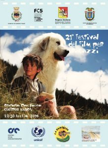 Il manifesto del Festival del Film per Ragazzi di Giardini
