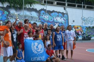 I partecipanti del 6° Basket for Younicef
