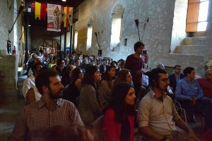 Uno scorcio della vasta platea di presenti