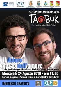 Taobuk, la locandina della manifestazione