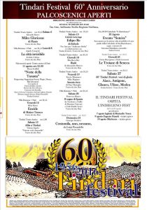 La locandina del Tindari Festival 2016