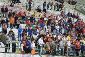 Tifosi in curva