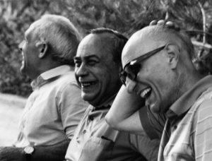 Consolo, Sciascia e Bufalino in uno scatto di Giuseppe Leone