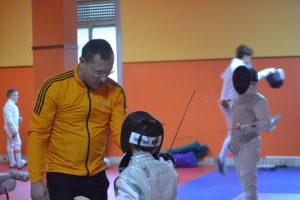 Il maestro Letterio Cutugno con i suoi allievi