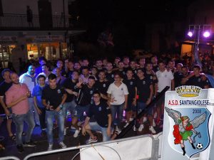 La presentazione della Santangiolese