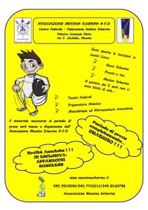 Locandina Messina Scherma ASD