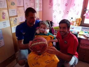 Nicevic e Sereni con Federica
