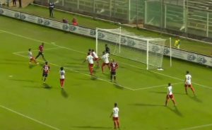 Elio Nigro a bersaglio per l'1-1