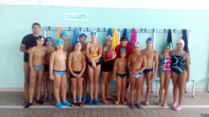 I ragazzi della Pallanuoto "Orice" Milazzo