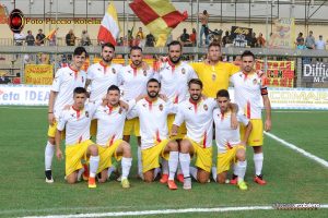 L'Igea Virtus scesa in campo a Gela