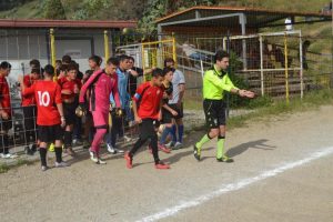 Ingresso in campo F24 Messina-Jonica Giovanissimi